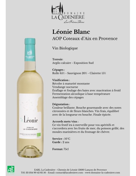 Léonie Blanc 75 cl