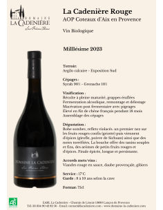 La Cadenière Rouge 2023 75cl 2