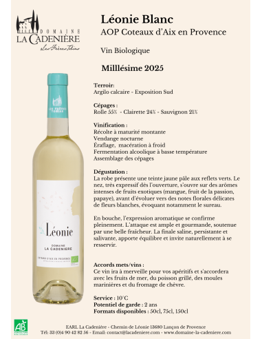Léonie Blanc 75 cl