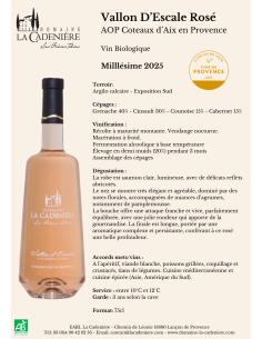 Vallon d'Escale Rosé 2019 75cl 2