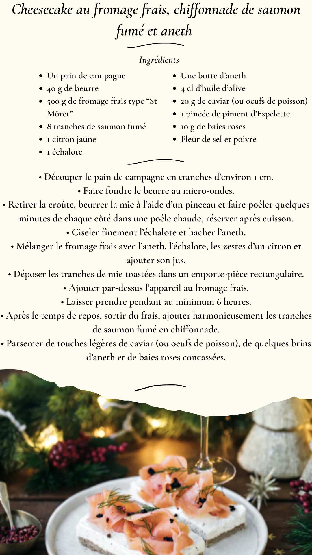 recette Vallon blanc